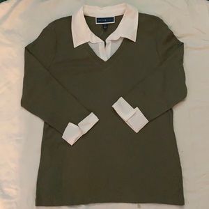 Women’s collared long sleeve